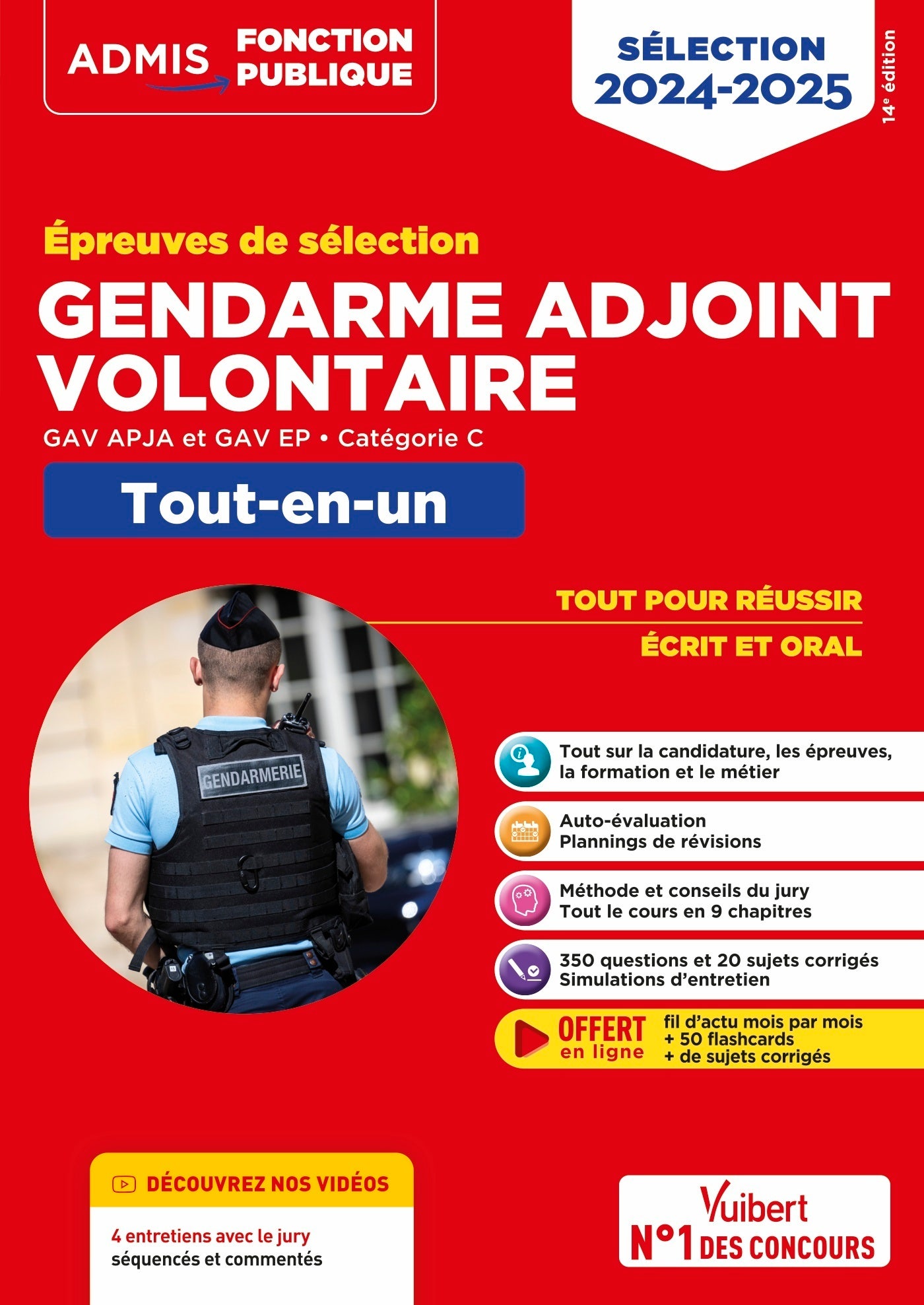 ÉPREUVES DE SÉLECTION GENDARME ADJOINT VOLONTAIRE CATÉGORIE C Somabec