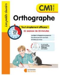 ORTHOGRAPHE CM1 9-10 ANS